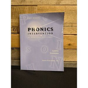 Saxon Phonics Intervention: An Incremental Development (2000, Student Workbook)